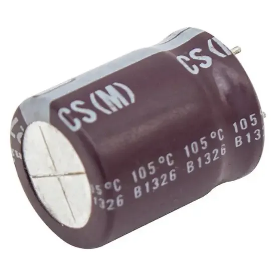 27 MF 450 V Kalın Kısa Bacak Kondansatör resmi