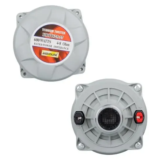 MagicVoice DU-600 Max 600 Watt 125 dB 4-8 Ohm Titanium Tweeter Unit Driver resmi