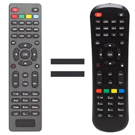 Magbox Forte - Pluton - Rowell RVL-9500 - Microstar HD Uydu Kumanda resmi