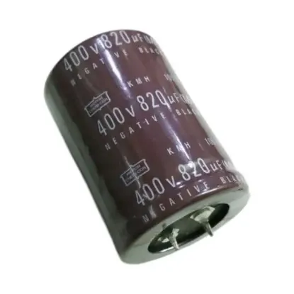 820 MF 400 V Kondansatör resmi