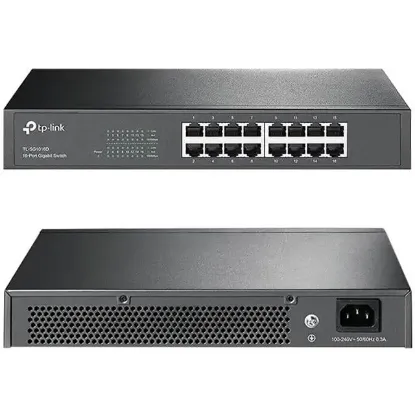 Tp-Link TL-SG1016D 16 Port Gigabit Ethernet Switch resmi