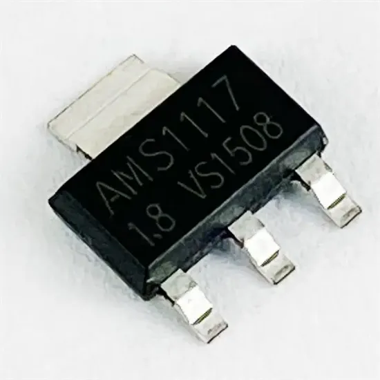AMS 1117 1.8 V SOT 223 resmi