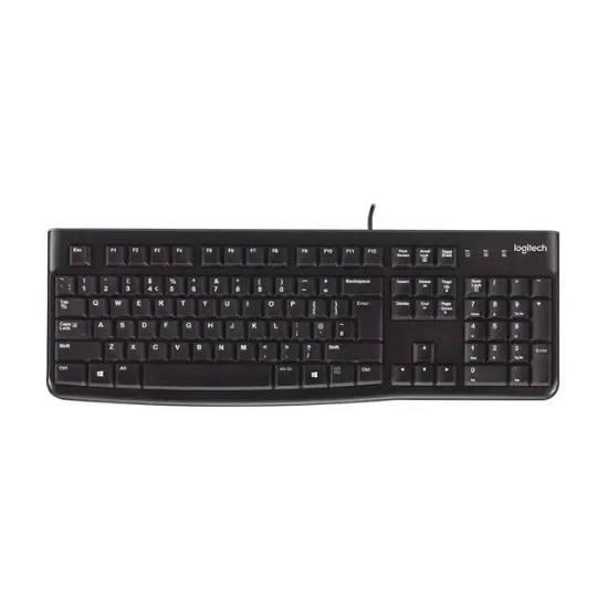 Logitech K120 Kablolu Q Klavye resmi