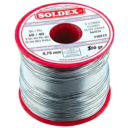 500 Gr Lehim 0,75 Mm Soldex resmi
