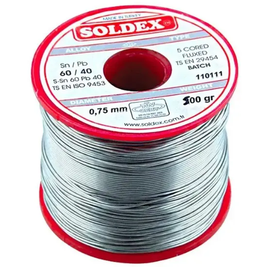 500 Gr Lehim 0,75 Mm Soldex resmi