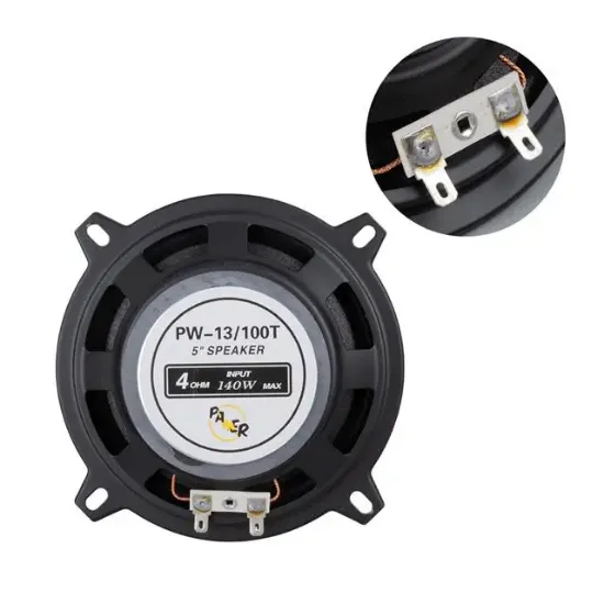 Powermaster PW-13T 4 Ohm 100 Watt 13 Cm Tweteerlı Tekli Hoparlör resmi