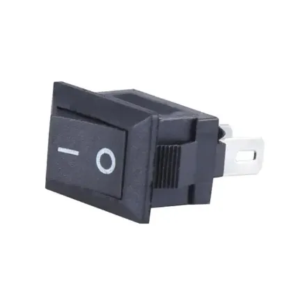 TK 91 IC-120 Yükseltici Anahtarı 2 Pin Siyah 3Amper - 250Volt resmi
