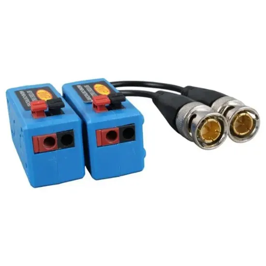 Powermaster PM-3893 8MP MAX 600 Metre HD-TVI/CVI/AHD/CVBS HD Video Balun resmi