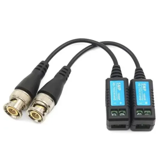 Powermaster PM-3895 Max. 400 Metre HD-TVI-CVI-AHD-CVBS Video Balun resmi