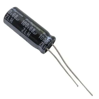 68 µF 100 Volt Kondansatör resmi