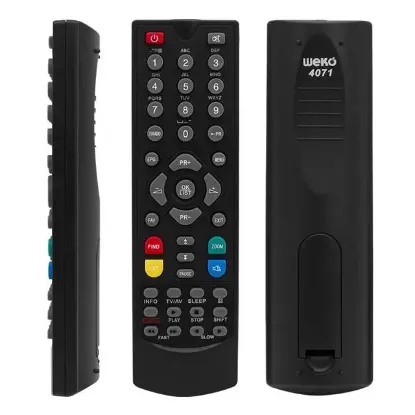 Nextstar 16900-18000-19000 Fta Usb Siyah Uydu Alıcı Kumandası  resmi