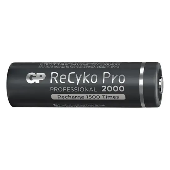 Gp Recyko Pro AA 2000 Mah Şarjlı 4'lü Pil resmi