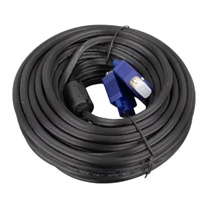PowerMaster PM-4421 15 Pin 3+6 Erkek/Erkek 10 Metre VGA Görüntü Kablosu resmi