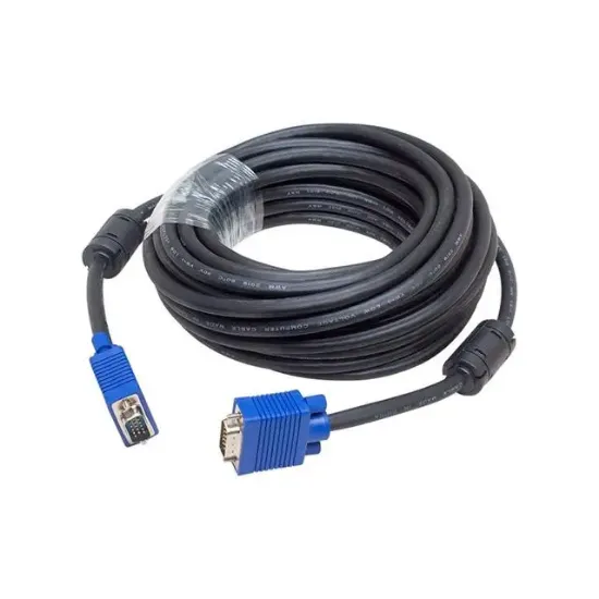 PowerMaster PM-4421 15 Pin 3+6 Erkek/Erkek 10 Metre VGA Görüntü Kablosu resmi