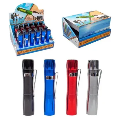 Powermaster PM-4715 1 Ledli 1*AA Pilli El Feneri (Karışık Renk) resmi