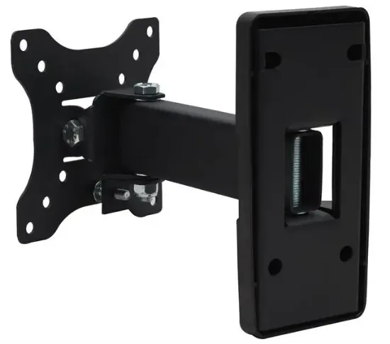 Powermaster PWR-H22 10''-27'' Tek Kollu Kilitli Hareketli TV Duvar Askı Aparatı resmi