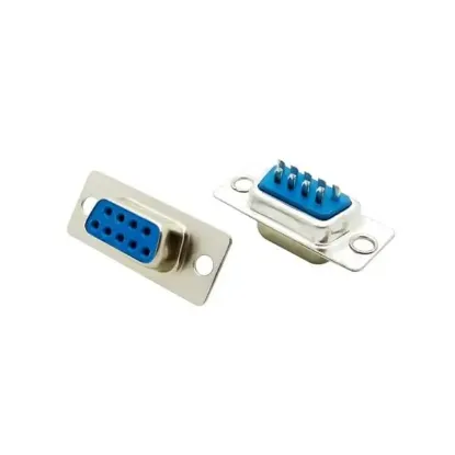 9 Pin Dişi D-Sub Konnektör resmi