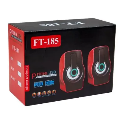 MagicVoice MV-4941 USB Hoparlör Rgb Işıklı Siyah/Mavi-Siyah/Kırmızı (2*3 Watt - 4 Ohm) resmi