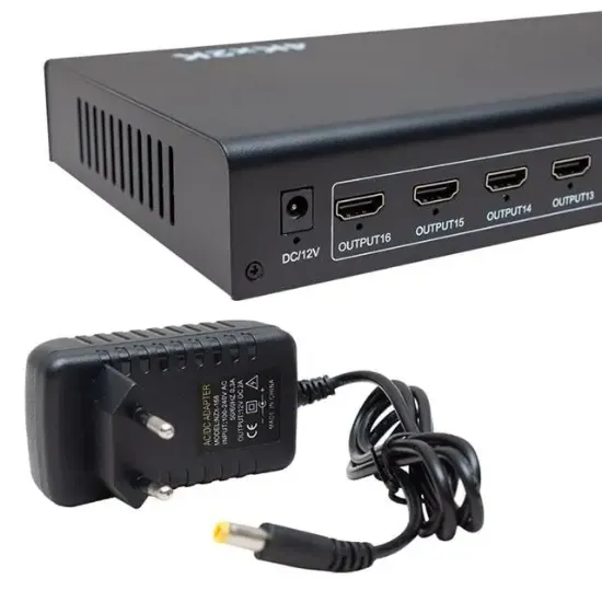 Powermaster PM-4948 16 Port 1080P 3D 16'lı HDMI Dağıtıcı resmi