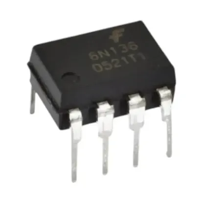 6N136 Dip-8 Optokuplor Entegre Devre resmi