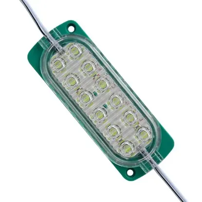 Powermaster 24 Volt 2.4 Watt Tek Renk Yeşil 2835 Modül Led resmi
