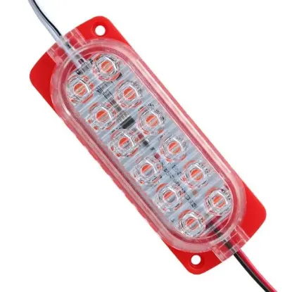 Powermaster Parlak Yanıp Sönen 24 Volt 1.2 Watt Kırmızı 2835 Modül Led resmi