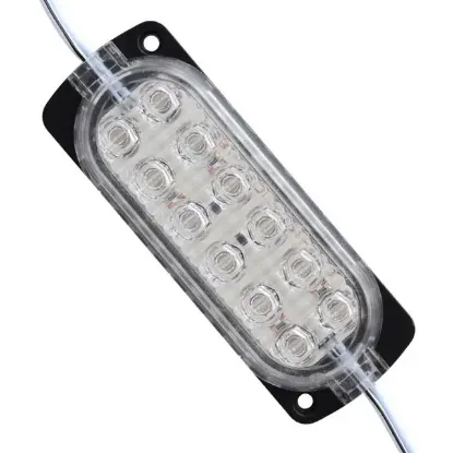 Powermaster Parlak Yanıp Sönen RGB 24 Volt 1.2 Watt  2835 Modül Led resmi