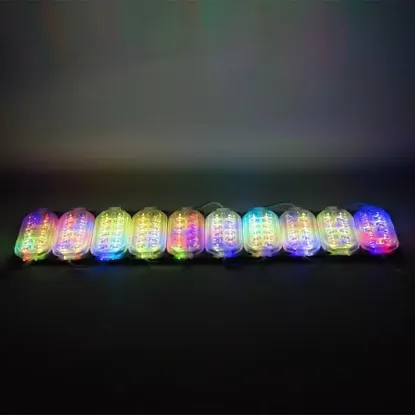 Powermaster Parlak Yanıp Sönen RGB 24 Volt 1.2 Watt  2835 Modül Led resmi