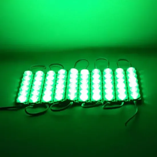 Powermaster 24 Volt 3 Watt Yeşil 3030 Modül Led resmi