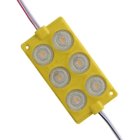 Powermaster 24 Volt 3 Watt Sarı 3030 Modül Led 75*40 resmi