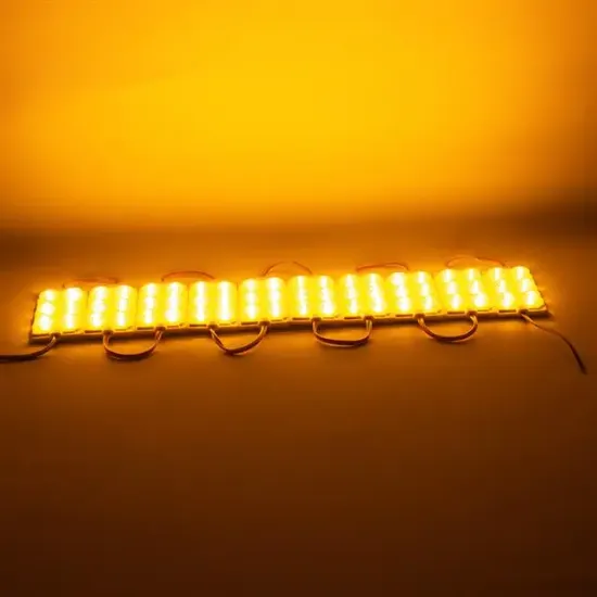 Powermaster 24 Volt 3 Watt Sarı 3030 Modül Led 75*40 resmi