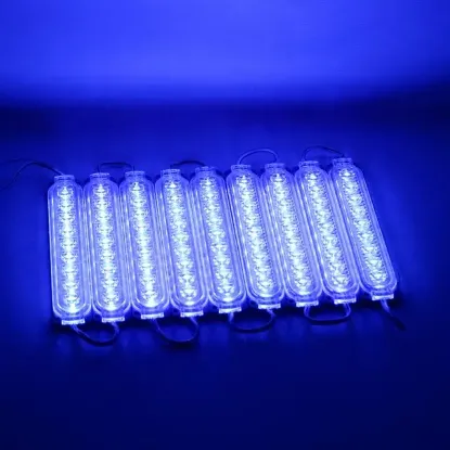 Powermaster 24 Volt 2.4 Watt Tek Renk Mavi 2835 Modül Led 14*32.5 resmi