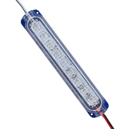 Powermaster Parlak Yanıp Sönen Mavi 24 Volt 1.2 Watt 2835 Modül Led 14*32.5 resmi