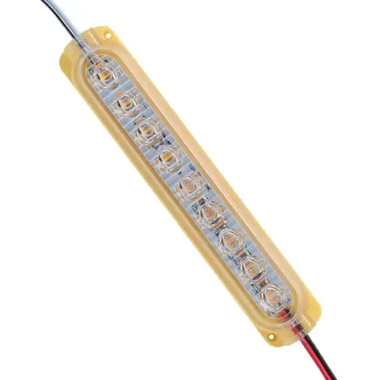 Powermaster Parlak Yanıp Sönen Sarı 24 Volt 1.2 Watt 2835 Modül Led 14*32.5 resmi
