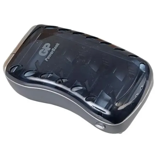 GP Universal (AA-AAA-9V-C-D Boy) Ni-Mh Pil Şarj Cihazı PB19GSMTB-2GB1 resmi