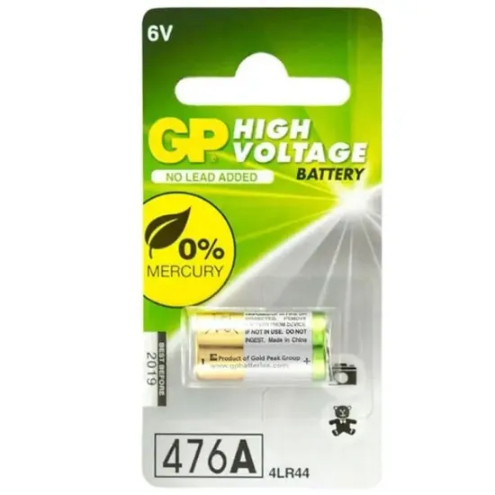 GP 476A 6 Volt Alkalin Pil  (4LR44) resmi