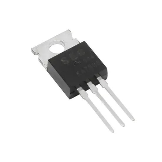 UA 7808 TO-220 Voltaj Regulator Ic resmi