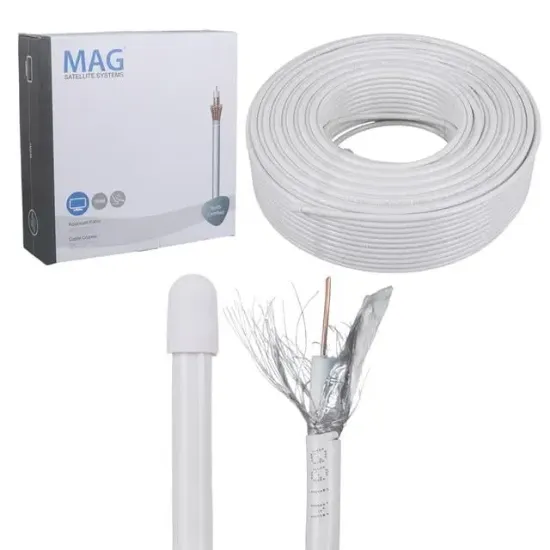 Mag Platinium RG6-U4 Trishield Anten Kablosu 100 Metre resmi