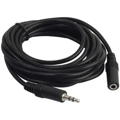 Powermaster 3.5 Mm Stereo Erkek/Dişi 5 Metre Aux Çevirici Uzatma Kablo PM-5758 resmi