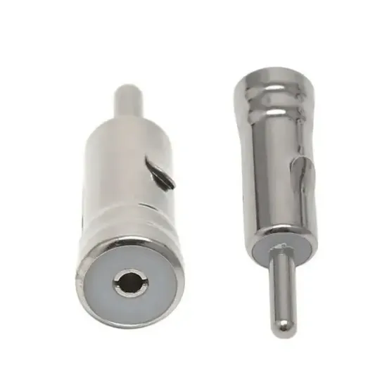 PowerMaster Blaupunkt Dik Model Dişi/Erkek Oto Araç AM FM Radyo Fişi Anten Soketi resmi