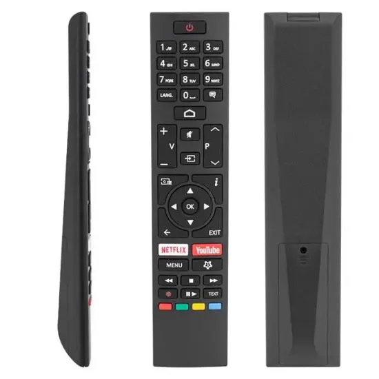 Vestel RC43157 - 32FA9500 / Toshiba CT-8557 49UA2063DT / Hitachi 43HAK5751 Netflix-YouTube Tuşlu Lcd Led TV Kumandası  resmi