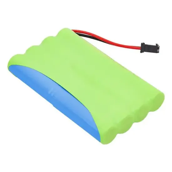 Efcell 9.6 Volt 1500mAh 2 Pin Soketli 8'li Oyuncak Araba Pili Şarj Edilebilir 98x57x15mm resmi