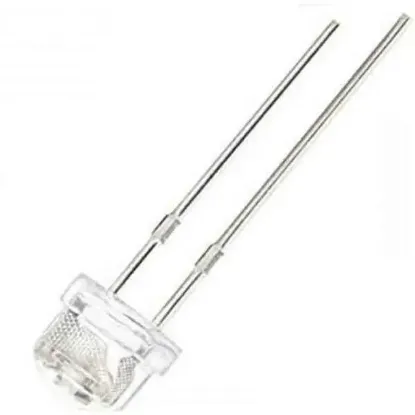 Halmet Mantar Led 4.8mm Kırmızı resmi