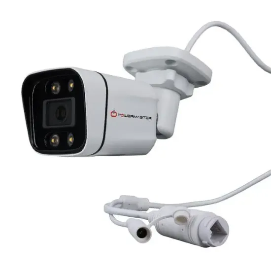 Powermaster PM-6380 2MP H265 + Poe Metal Kasa Ip Kamera Uniview resmi