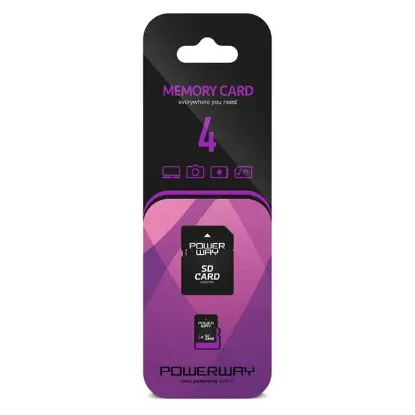 Powerway PWR-4 Micro 4GB Micro SD Hafıza Kartı resmi
