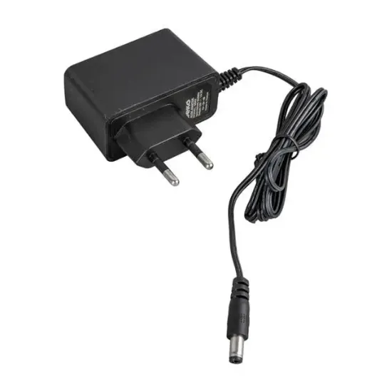 Weko 12 Volt 1 Amper 10 Watt Plastik Kasa Priz Tipi Adaptör (5.5x2.5 Uçlu) resmi