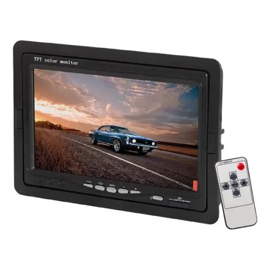 Powermaster PM-6592 7\'\' Tetiklemeli TFT-Led Monitör resmi