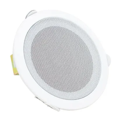 MagicVoice MV-6695 18 CM 6 Watt Beyaz Trafolu Metal Kasa Alçıpan Hoparlör resmi