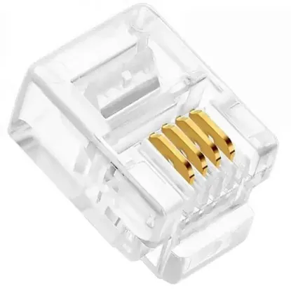 Powermaster Telefon Soketi 6P/4C (100'lü Paket) resmi
