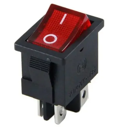 IC-119 4 Pinli Işıklı Mini Anahtar resmi